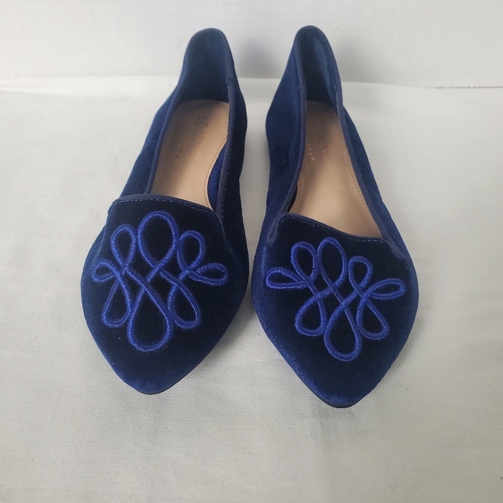 LC Lauren Conrad blue flats